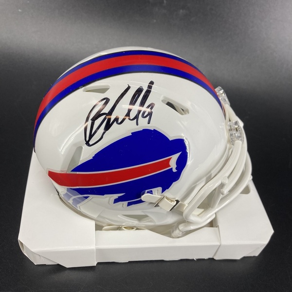 Bills - Bills Bradley Chubb Signed Speed Mini Helmet