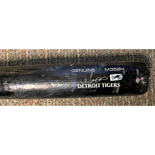 Photo of Jeimer Candelario Detroit Tigers Team-Issued Cracked Bat (MLB AUTHENTICATED)