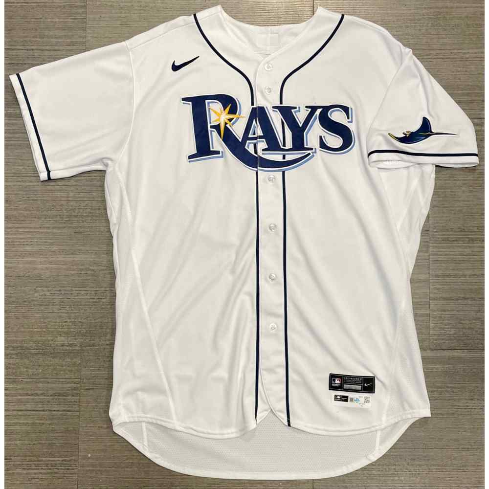 Game Used ALCS Game 7 White Jersey Kyle Snyder Game Played in SD