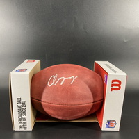 NFL -Patriots Christian Gonzalez Signed Authentic Football