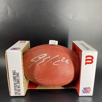 NFL - Rams Blake Corrum Signed Authentic Football With Rams Logo