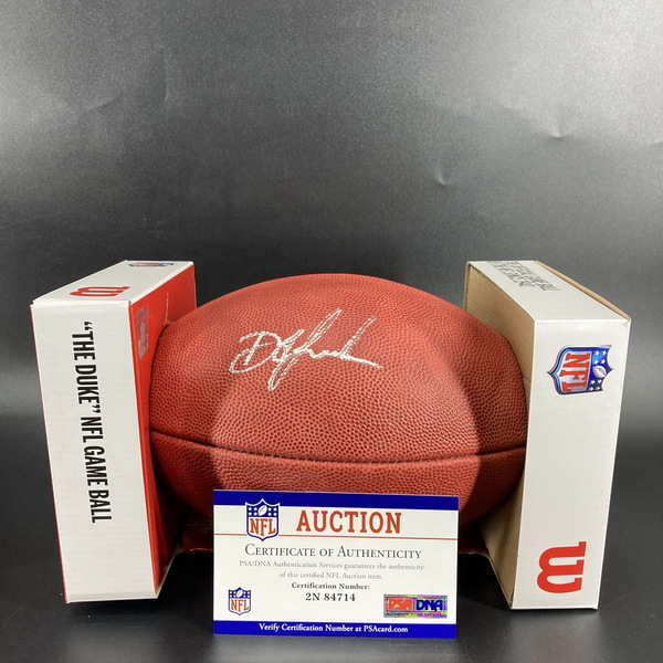 NFL - Falcons Drake London Signed Authentic Football