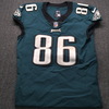Crucial Catch - Eagles Zach Ertz Game Used Jersey  (October 11th