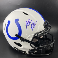 NFL - Colts Anthony Richardson signed Lunar Eclipse Authentic Speed Helmet
