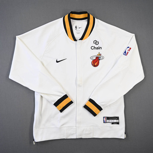 Image of Strus, Max - Miami Heat - Game-Issued City Edition Jacket - 2022-23 NBA Season