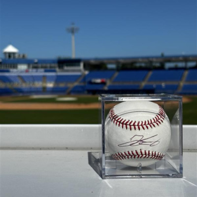 George Springer Autographed Baseball