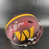NFL - Commanders Jonathan Allen Signed Authenic Speed Helmet