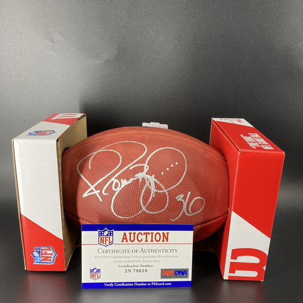 NFL - Steelers Jerome Bettis Signed Authentic Football