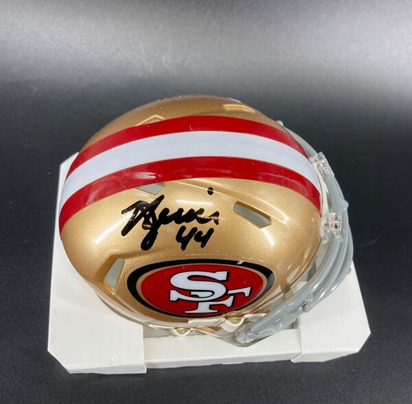NFL - 49ers Kyle Juszczyk Signed Mini Helmet