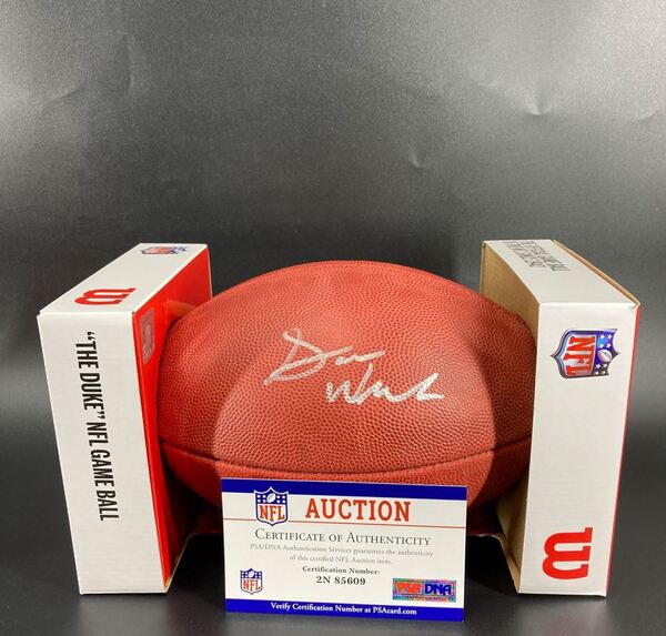 NFL - Cowboys Sam Williams Signed Authentic Football