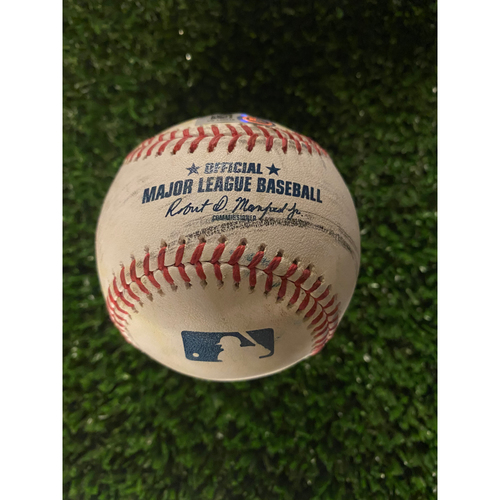 Ronald Acuna Jr. Game Used Home Run Baseball - August 1, 2020
