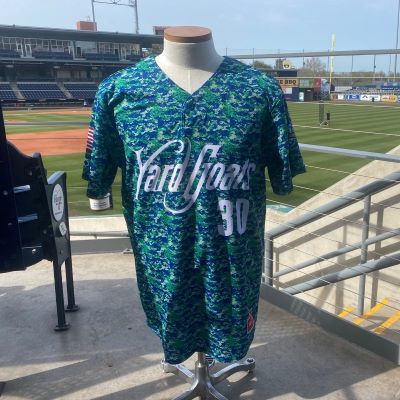 Hartford Yard Goats - Camo Jersey - # 6