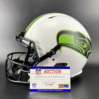 NFL - Seahawks Kenneth Walker signed lunar eclipse helmet