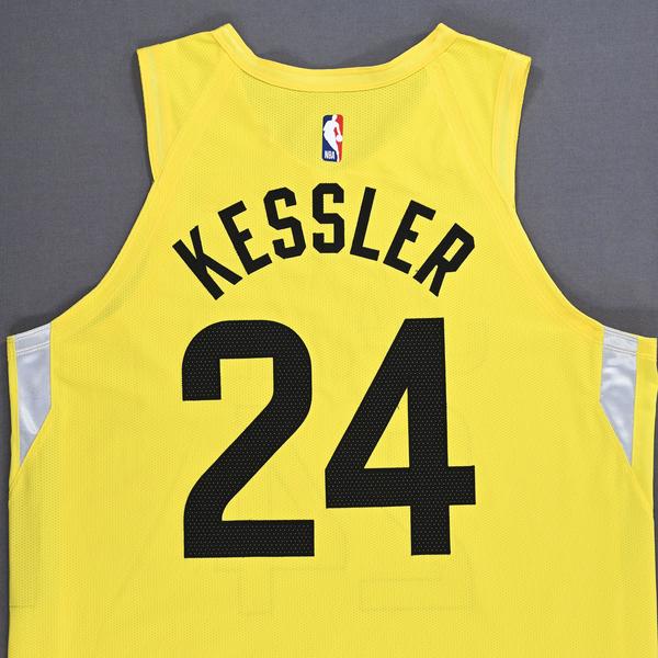 Walker Kessler Utah Jazz GameWorn Icon Edition Jersey 202223