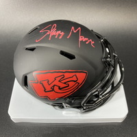 NFL - Chiefs Skyy Moore signed eclipse mini-helmet