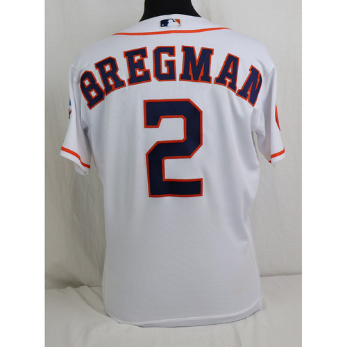 Jose Altuve Game-Used Jersey = 200th Career Home Run - Size 40