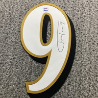 NFL - Ravens Justin Tucker Signed Jersey Number