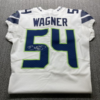 Crucial Catch - Seahawks Bobby Wagner Signed Game Issued Jersey 2023 Sea...