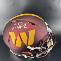 NFL - Commanders Luke McCaffrey Signed Authentic Speed Helmet