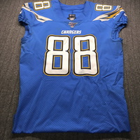International Series - Chargers Virgil Green Game Worn Jersey (11/18/19)...