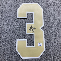 NFL - Saints Marshon Lattimore Signed Jersey Number