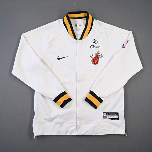 Image of Vincent, Gabe - Miami Heat - Game-Issued City Edition Jacket - 2022-23 NBA Season