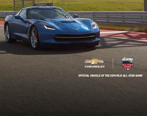 All-Star Autographed 2014 Corvette Stingray Hood