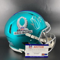 NFL - Commanders Marshon Lattimore Signed Authentic Speed Helmet with Pr...