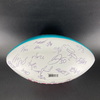 NFL - 49ers Multi Sign Super Bowl 54 Commemorative Panel Ball Signed By Over 30 Players Including George Kittle, Kyle Juszczyk, DeForest Buckner, Kwon Alexander, Jeff Wilson, And Kyle Shannahan