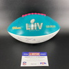 NFL - 49ers Multi Sign Super Bowl 54 Commemorative Panel Ball Signed By Over 30 Players Including George Kittle, Kyle Juszczyk, DeForest Buckner, Kwon Alexander, Jeff Wilson, And Kyle Shannahan