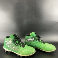 MCMC - Steelers Keanu Benton Custom Cleats 2024 Season Size 15 Supportin...