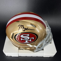 NFL - 49ers Mykel Williams Signed Mini Helmet
