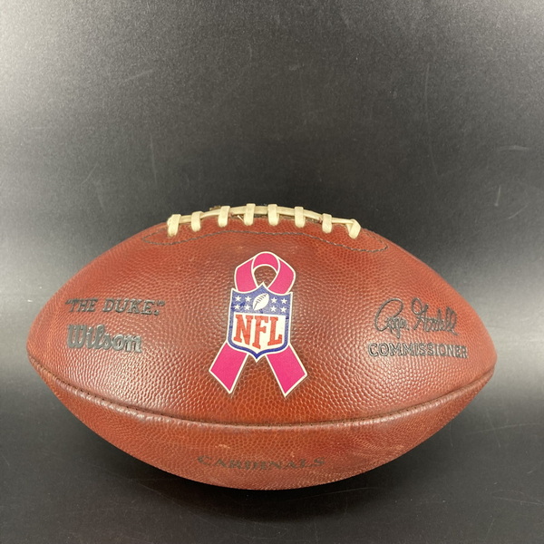 Crucial Catch -  Game Used Football Used By Cardinals Offense (Unknown G...