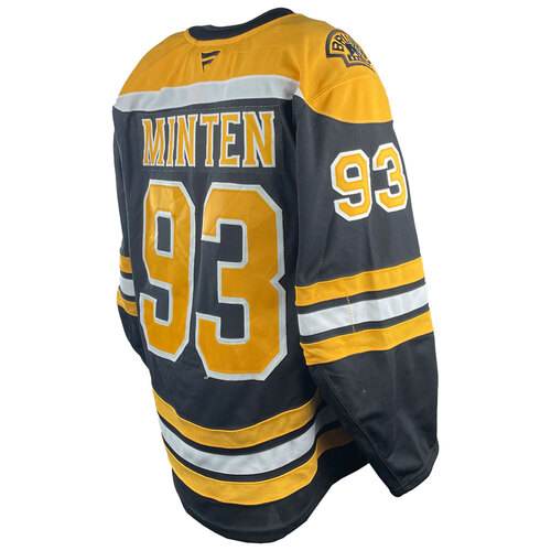 Photo of Game-Used 2025 Prospect Challenge Worn Home Hockey Jersey - Fraser Minten