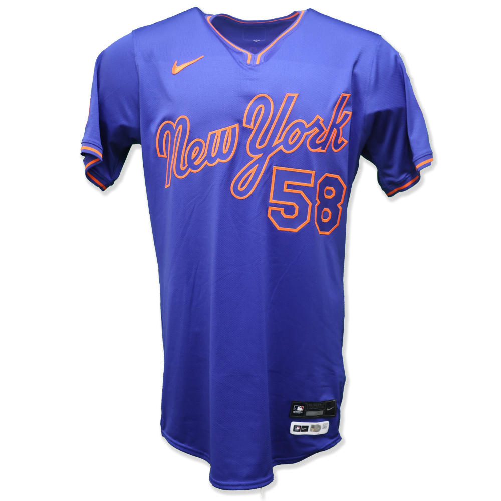 Mets ユニフォーム 古着 Richard Lovelady - Team Issued Road Blue Jersey - 2025 Season
