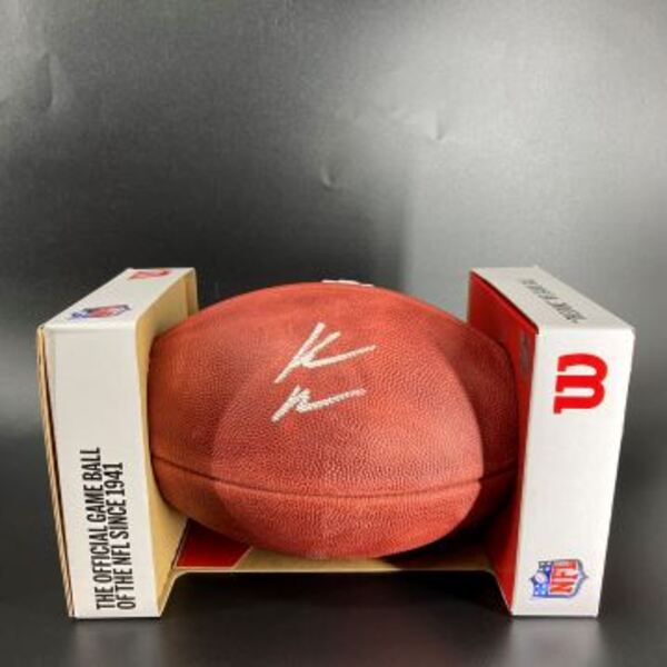 NFL - Saints Kendre Miller Signed Authentic Football