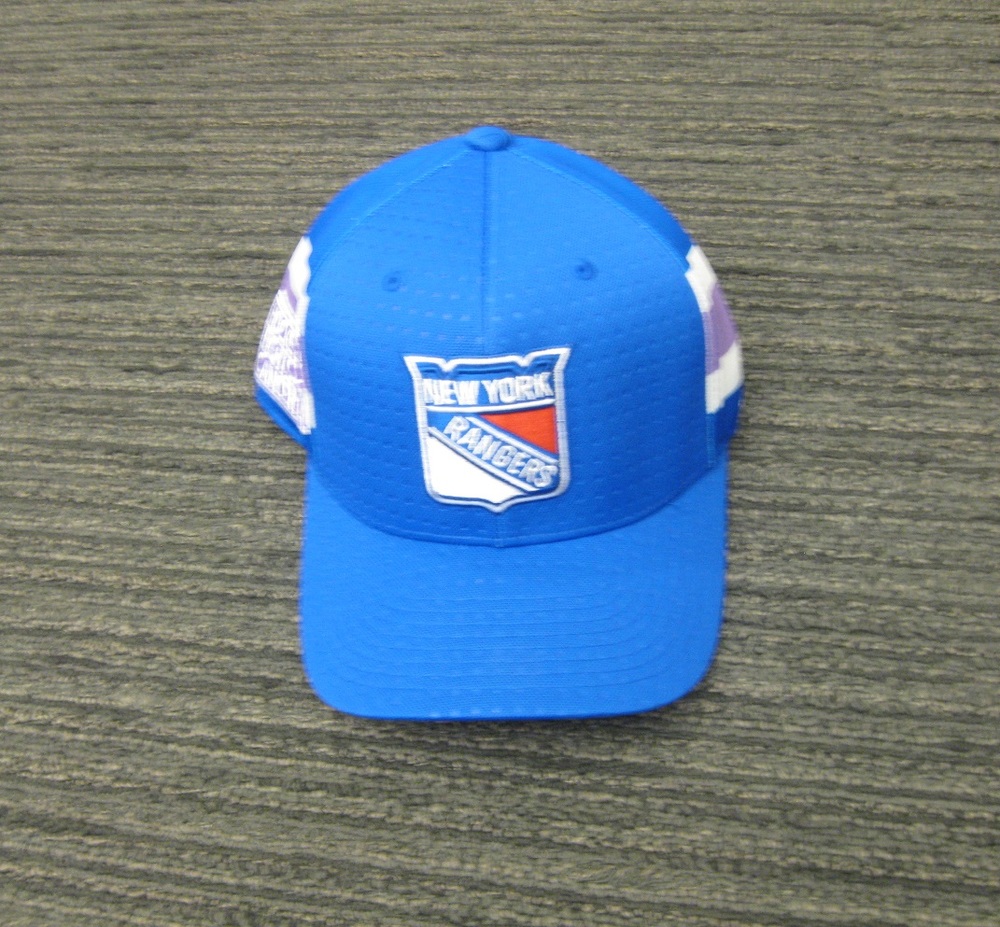 Kevin Shattenhirk 2017 HFC Player Cap from Player Media Tour - New York Rangers