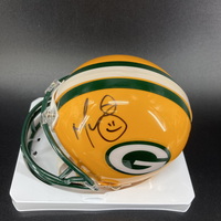 NFL - Packers Martellus Bennett Signed Mini Helmet