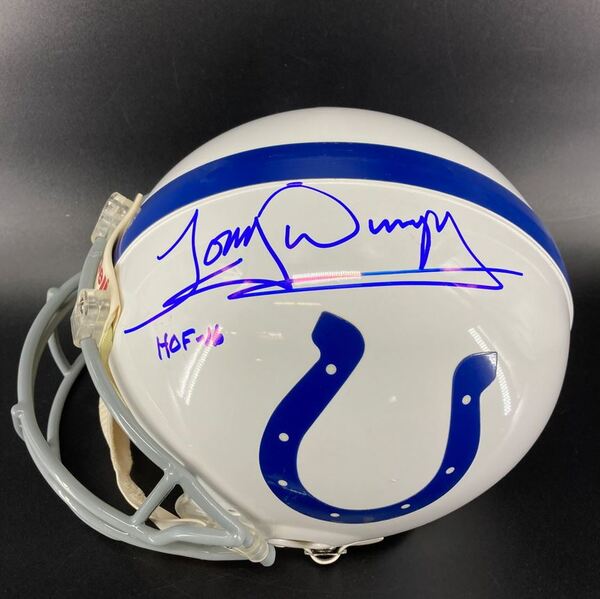 HOF - Colts Tony Dungy Signed Proline Helmet