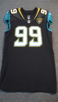 London Games - Jaguars Eli Ankou game worn Jaguars jersey (September 24 ...