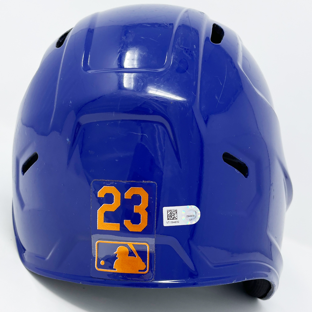 23 Team Issued Blue Batting Helmet 2021 Season New York Mets