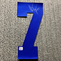 NFL - Cowboys Jake Ferguson Signed Jersey Number