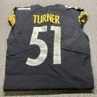 Crucial Catch - Steelers Trai Turner Game Worn Jersey (9/26/21) Size 46