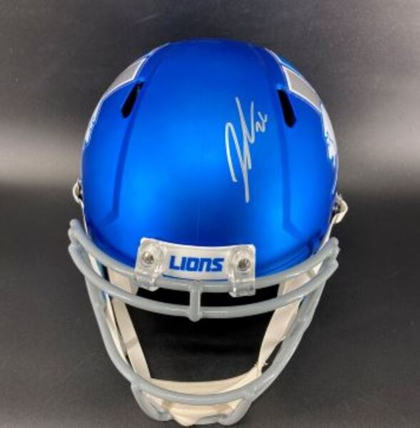 NFL - Lions Jahmyr Gibbs Signed Alternate Replica Speed Helmet