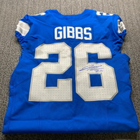 NFL - Lions Jahmyr Gibbs Signed Authentic Jersey Size 42