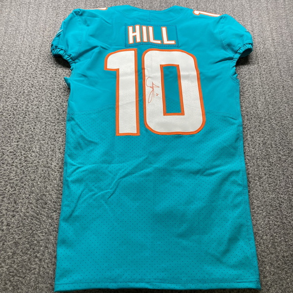 NFL - Dolphins Tyreek Hill Signed Authentic Jersey Size 38