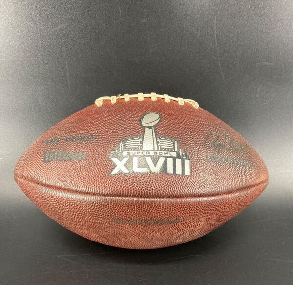 NFL - Super Bowl XLVIII Game Used Football Game Used Seahawks Offense