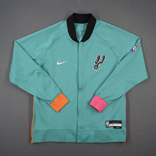 Image of Wesley, Blake - San Antonio Spurs - Game-Issued City Edition Jacket - 2022-23 NBA Season