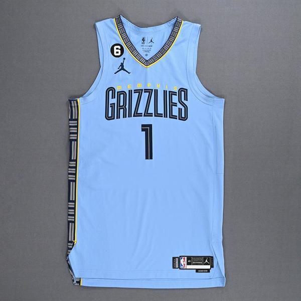 Kennedy Chandler Memphis Grizzlies GameWorn Statement Edition