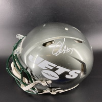 NFL - Jets CJ Mosely Signed Authentic Flash Speed Helmet